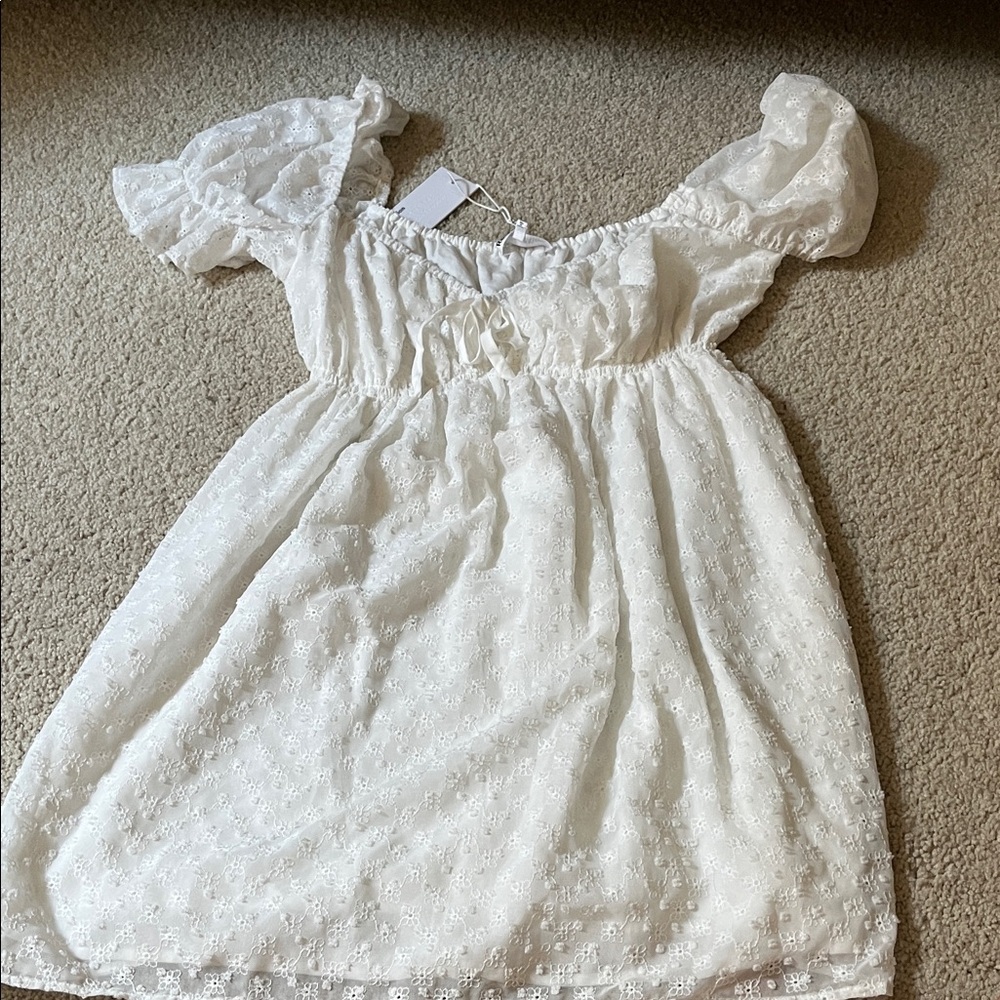 Reformation White Kids Casual Dress